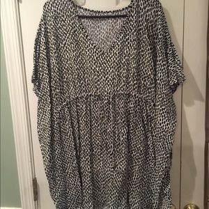 Lands End bathing suit cover up size medium